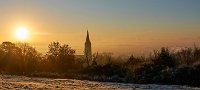 St Johns misty sunrise