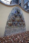Barcelona-Gaudi-Casa-Batllo-patio-wall-mosaic