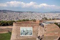 Barcelona-Mountjuic-Castell-de-Mountjuic-and-civil-war-photo