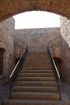 Barcelona-Mountjuic-Castell-de-Mountjuic-staircase