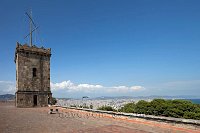 Barcelona-Mountjuic-Castell-de-Mountjuic-tower