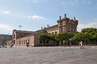 Barcelona-Port-Vell-Aduana-building-old-customs-building