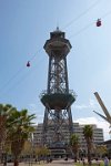 Barcelona-Port-Vell-harbour-Torre-Jaume-I-and-world-trade-centre