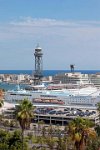 Barcelona-harbour-to-Mountjuic-cable-car