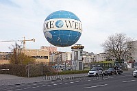 Berlin-sightseeing-balloon-and-Trabant-cars-Wilhelmstrasse