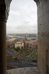 Hungary Budapest Parliament building from Fishermans Bastion cas
