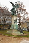 Hungary-Budapest-monument-of-the-War-of-Indipendence-1848-49-made-by-Gyorgy-Zala-Disz-ter-Castle-district