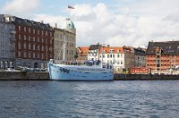Copenhagen old boat resteraunt Havnegade
