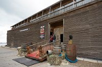 Copenhagen replica of Noah's Ark entrance