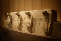 Cobra snake frieze in the Imhotep museum Saqqara Egypt