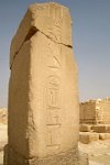 The name of Unas on a stela at Saqqara