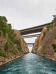 Corinth Canal seperates the  Peloponnese from the greek mainland 8