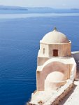 Santorini Oia town church Greece 10