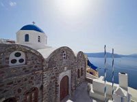 Santorini Oia town church Greece 5