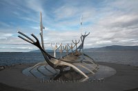 Iceland-Viking-boat-sculpture-Reykjavik