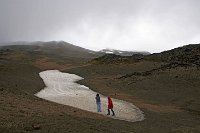 Iceland the shrinking glacier on Snaefellsjokul dormant volcano