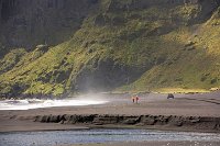 Iceland the black sands at Vik