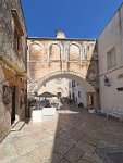 Ostuni The White Town Apulia Italy Palazzo Vescovile and La Loggia