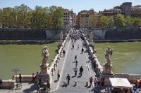 Rome Saint Angelo bridge