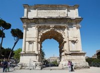 Rome the Arch of Titus in the Forum