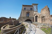Rome the Domus Flavia in the Palatine