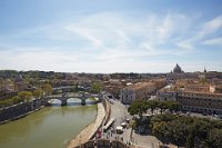Rome the Tiber and St Peters