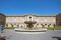 Rome the Vatican and the Cortile della Pigna