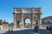 Rome the arch of Constantine