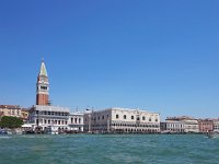 Venice the Doge's palace Basilica San Marcoand the Campanile 3