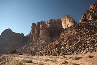 Bedouin tent in Wadi Rum Jordan