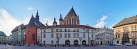 Krakow Maly Rykek market square Bull pub pana