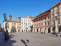 Krakow Maly Rykek market square Bull pub
