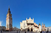 Krakow Town Hall tower and main square 2