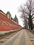 Krakow Wawel castle entrance