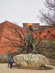 Krakow the Wawel Dragon by Bronislaw Chromy