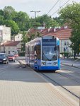 Krakow tram in Podgorza