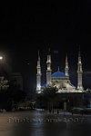Beirut-mosque-at-night