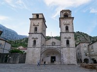 Kotor old town catedral of St Tryphon Montenegro