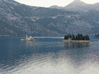 Montenegro Bay of Kotor  Our Lady of the Rocks and Ostrvo at dawn