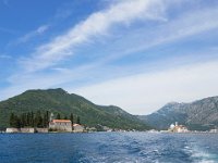 Montenegro Bay of Kotor  Our Lady of the Rocks and Ostrvo