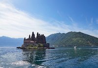 Montenegro Bay of Kotor Ostrvo