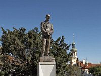Prague-Edvard-Benes-outside-Loreto
