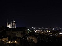 Prague-St-Vitus-cathederal-at-night-from-Petrin-hill