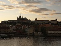 Prague-castle-sunset