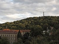 Prague-evening-view-of-Petrin-hill-and-tower