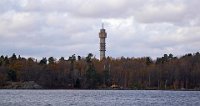 Stockholm archipeligo and tv tower