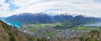 Iterlaken from Harder Kulm pana