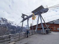 Murren cable car station 1