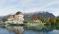 Paddle steamer Lotschberg in Interlaken pana