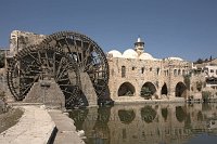 Noria-waterwheel-and-Nur-Ad-Din-mosque-5-Hama-Syria